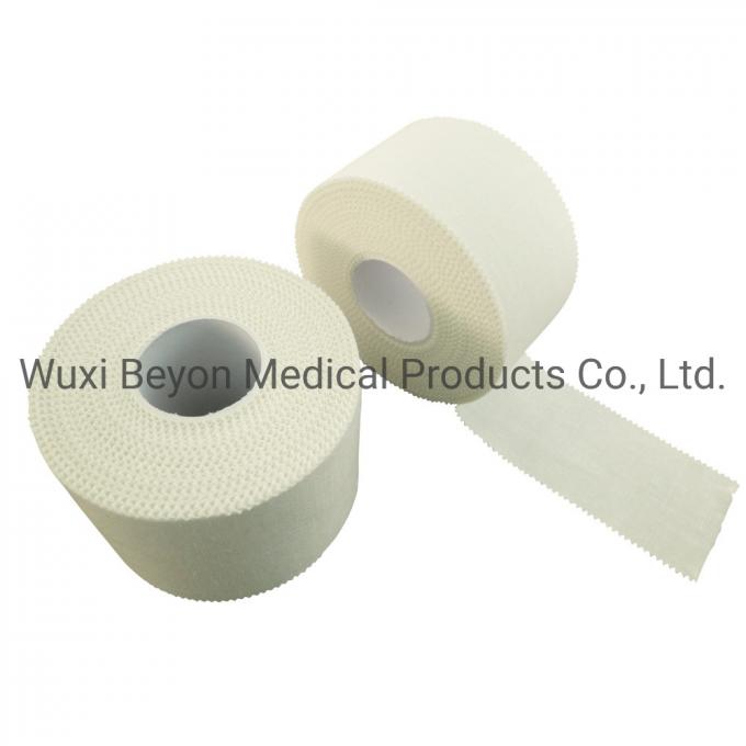 White Cotton Strapping Adhesive Athletic Sports Tape