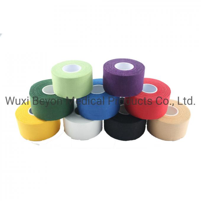 Blue Color Cotton Adhesive Trainers Athlete Athletic Sports Tape