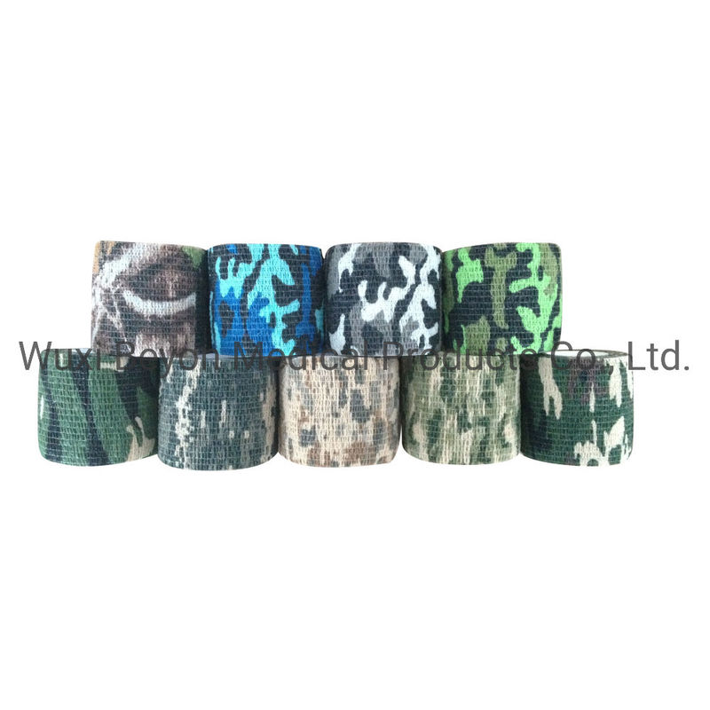 2.5 Cm OEM Cohesive Bandage Flexible Wrap Self-Adhesive Bandage
